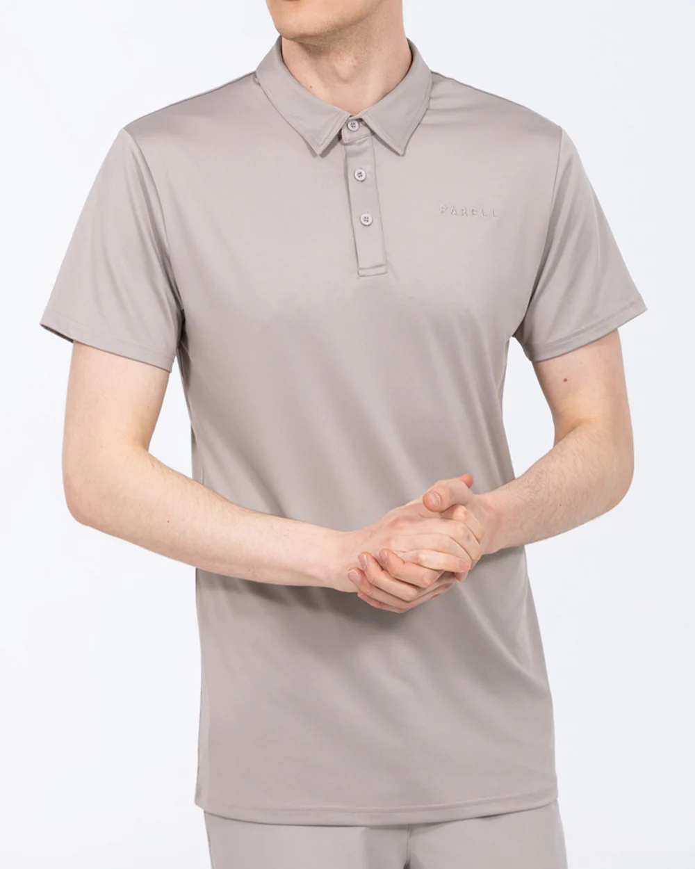 Parell Active Tall Golf Polo Shirt (grey)