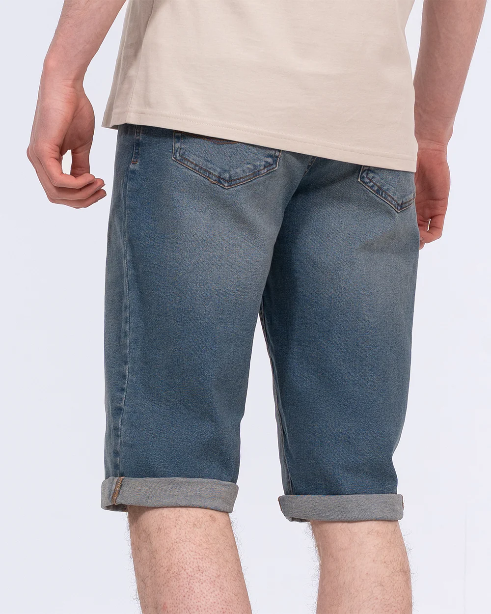 Redpoint Sherbrooke Tall Regular Fit Denim Shorts (light wash) - Image 2